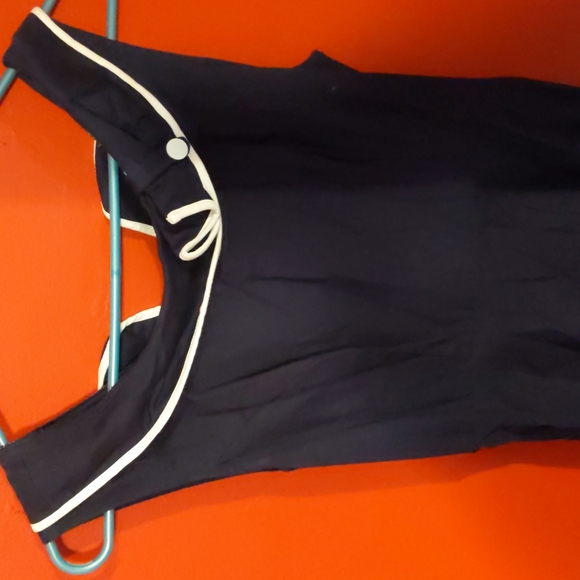 Pinup navy dress - Picture 2 of 2